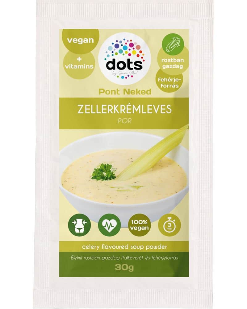 Zellerkrémleves por