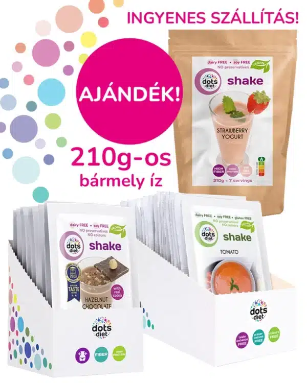 Életmódváltó box+ 7 adag shake ajándék (ingyenes szállítással)