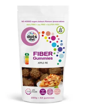 Dots diet dietas 220g fiber gummies 2025