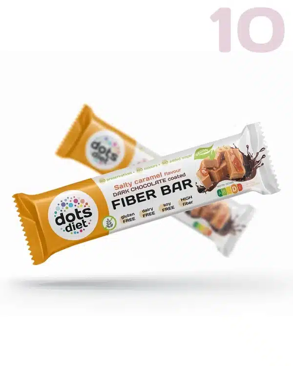 Fiber Bar Sós karamella 9+1 ajándék 10*40 g