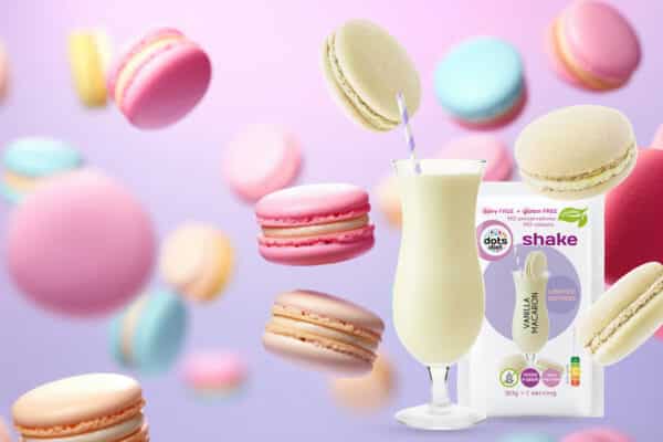 Vaníliás Macaron ízű rost shake 15 adag - Image 2