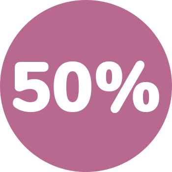 50 badge